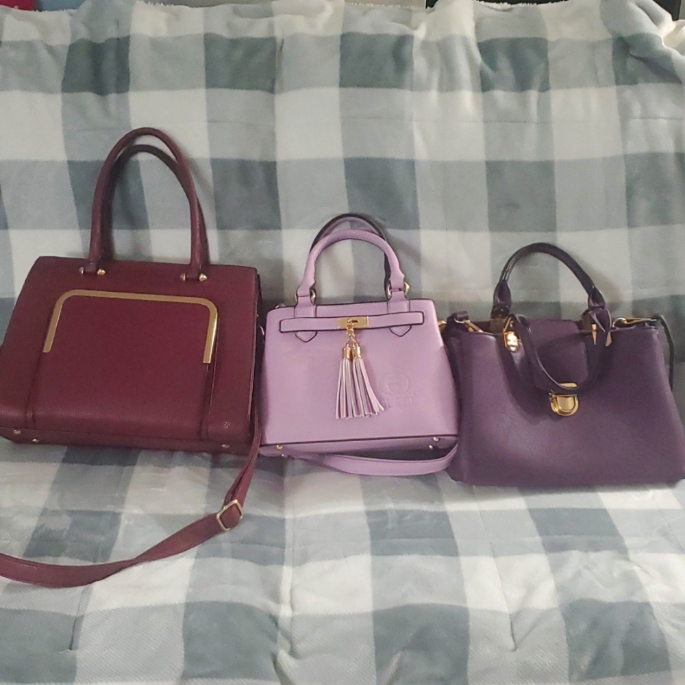 Purple Satchel Bundle